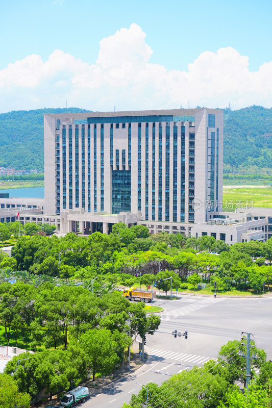 城市建筑物高楼办公楼