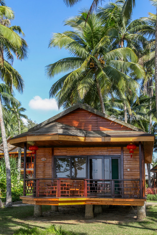 海南东郊椰林度假木屋