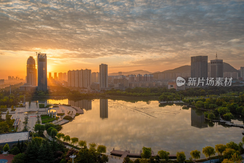 枣庄市政广场夜景