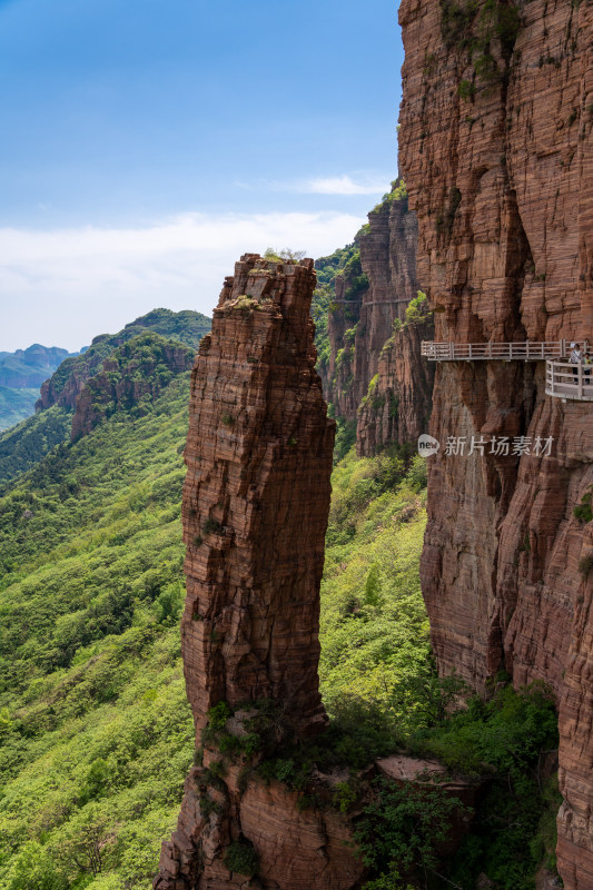 武安东太行山，太行一柱