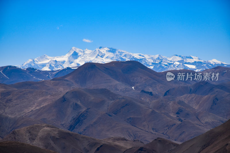 阿里加乌拉山口雪山观景台