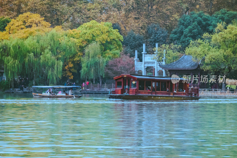 浙江杭州西湖风景名胜区秋景