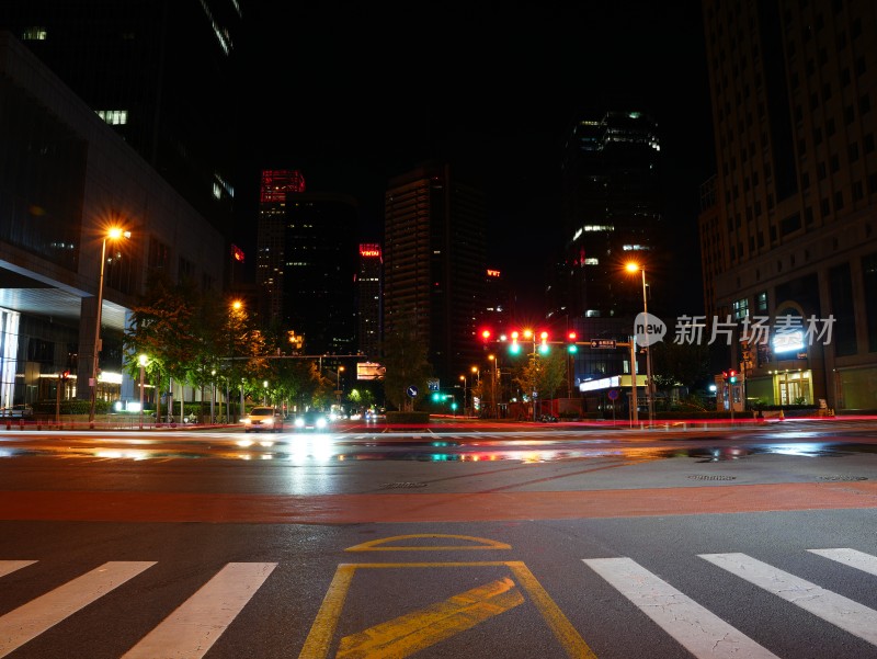 北京 国贸 cbd 夜景