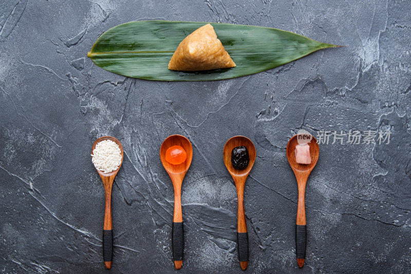 中国传统节日端午节美食粽子