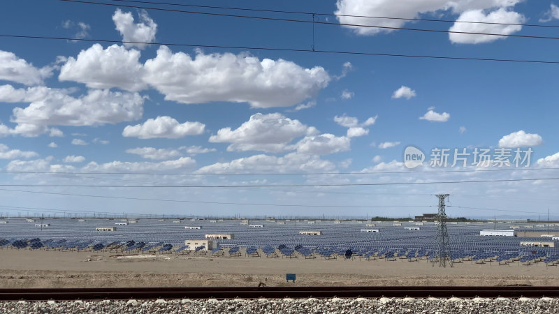 青海德令哈光伏发电站