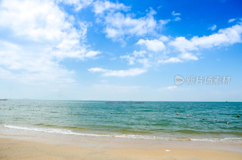 海滩沙滩海岸线