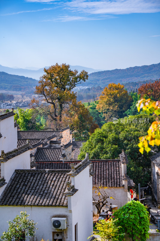 皖南秋色塔川国家森林公园