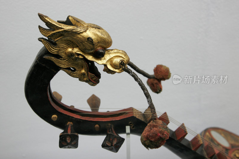 月琴（局部龙头） 近代