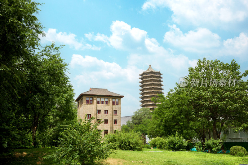 北京大学校内景色