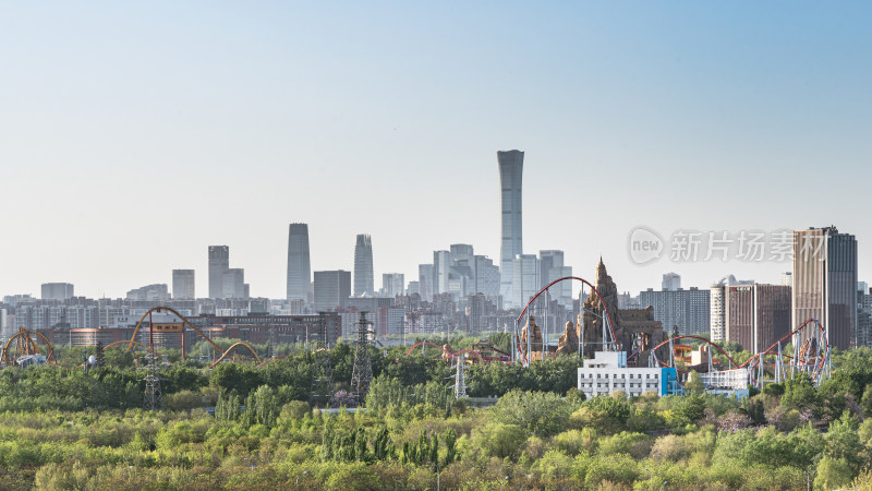 中国北京欢乐谷城市cbd建筑