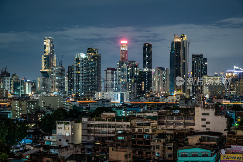 泰国城市夜景