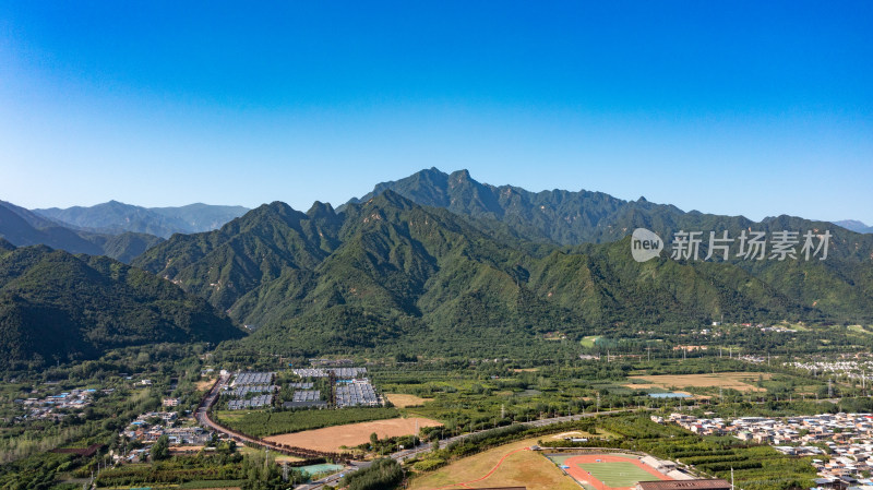 秦岭山脉航拍