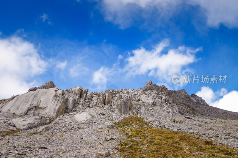 宏伟的山川山脉高山自然风景