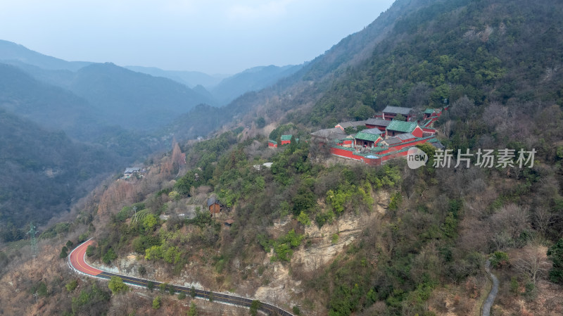 湖北武当山景区太子坡文化古迹旅游