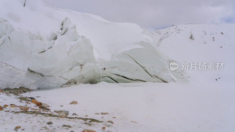 新疆塔县慕士塔格冰川公园冰川