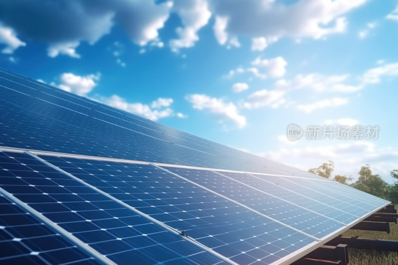 太阳能光伏发电光伏板能源设施