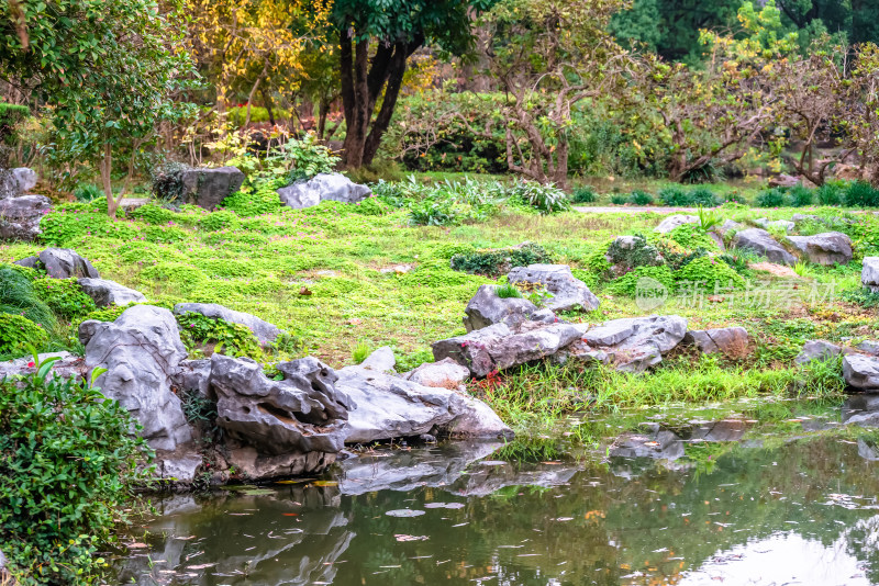 南京钟山风景名胜区明孝陵园林风景