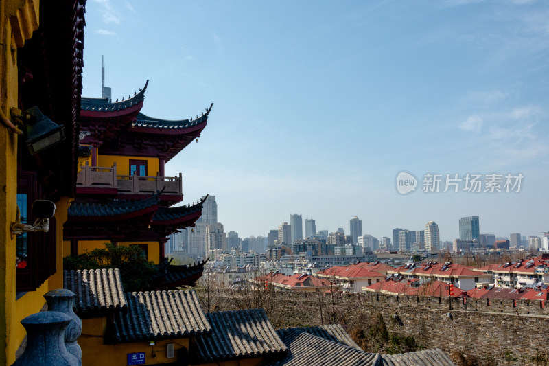 江苏南京城市中的鸡鸣寺-DSC_7263