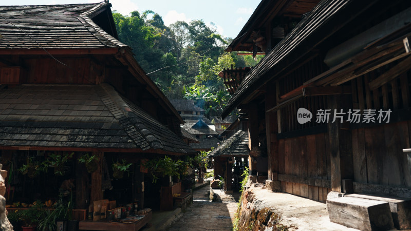 云南景迈山糯干古寨
