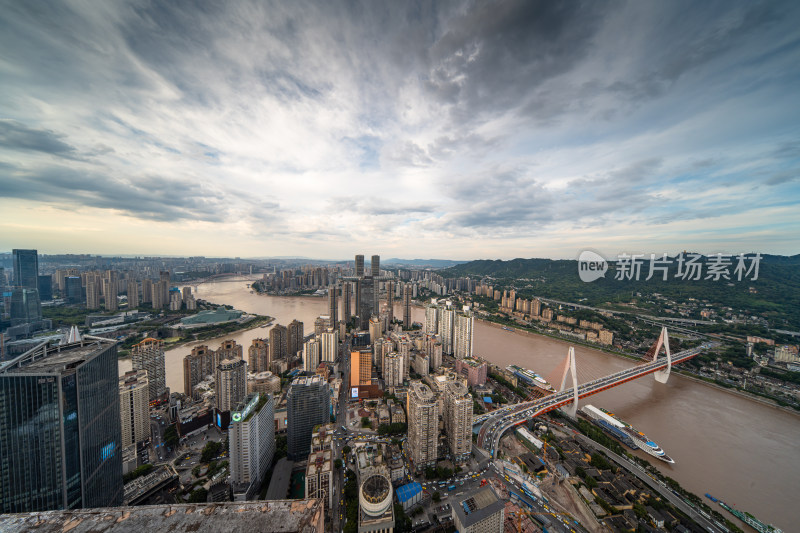 重庆城市天际线风景