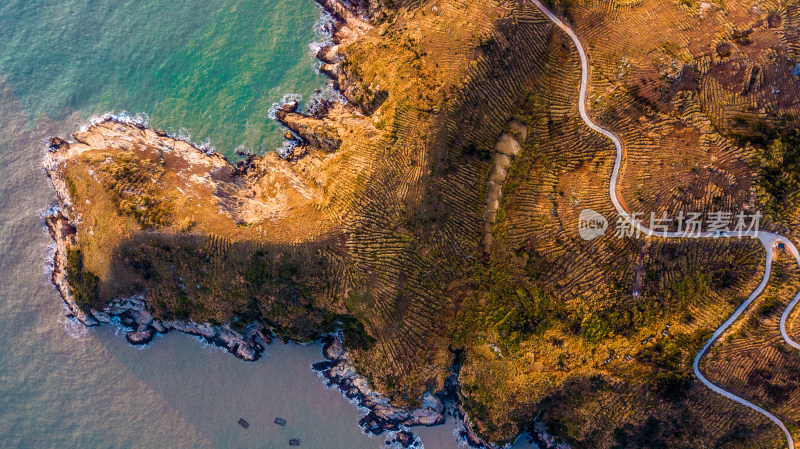 航拍海岛风光