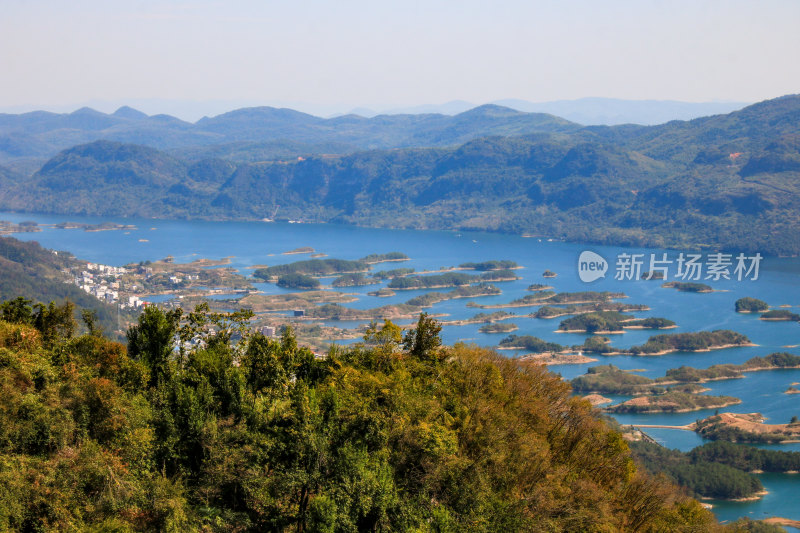 湖北黄石仙岛湖生态旅游景区，天空之城景区