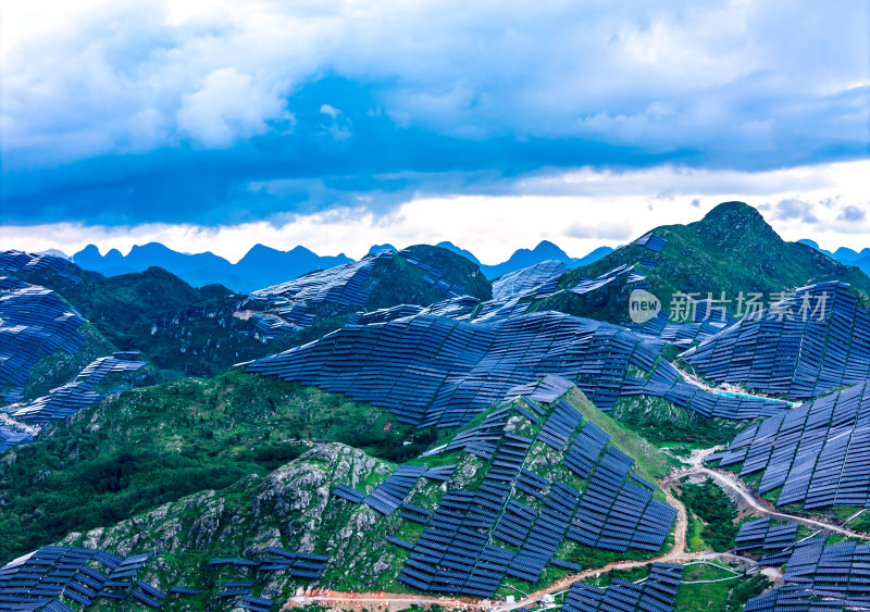 贵州山地光伏喀斯特地貌