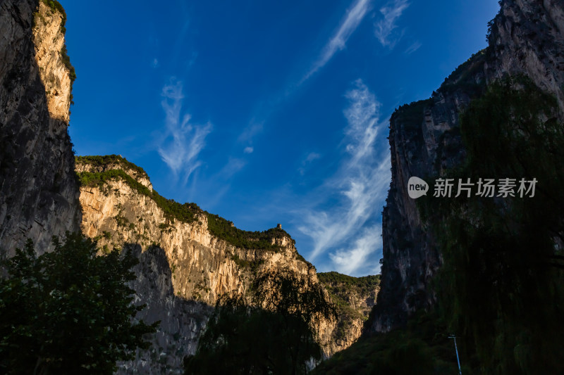 太行山大峡谷的壮丽风光