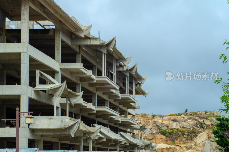 中国福建平潭岛海坛古城建设