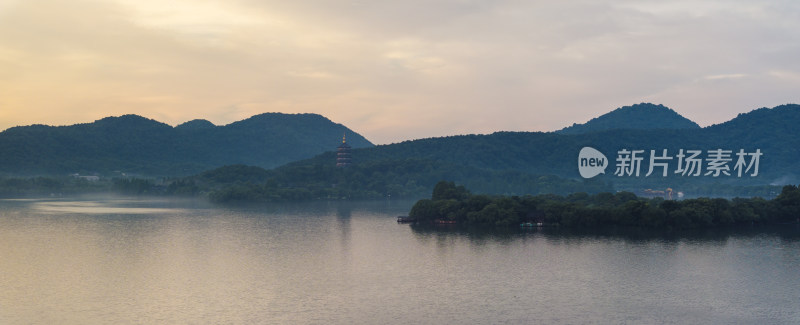 杭州西湖夏天风光