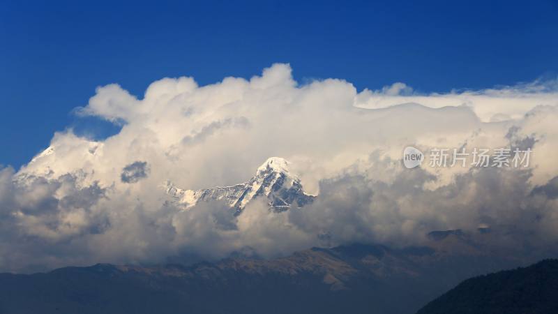 尼泊尔 雪山 