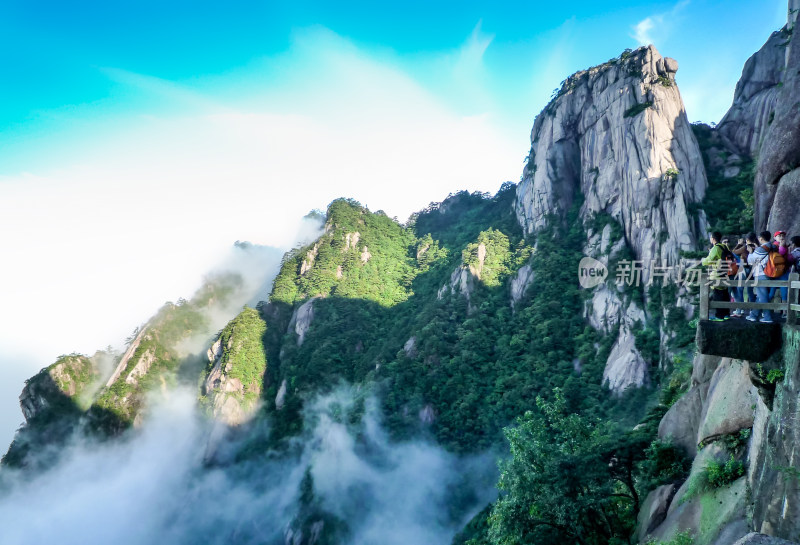 大美中国自然风光黄山风景区旅游景点