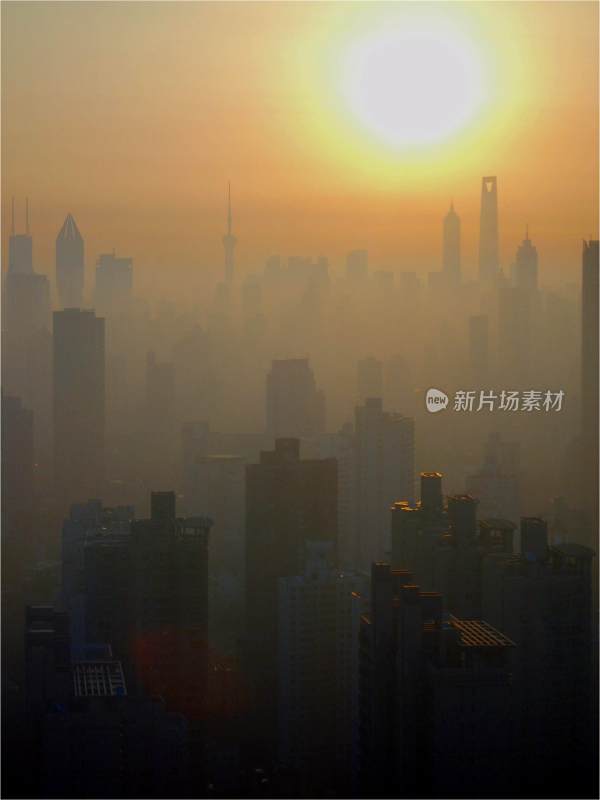 上海的日出