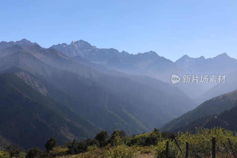 中国四川省阿坝藏族羌族自治州巴朗山