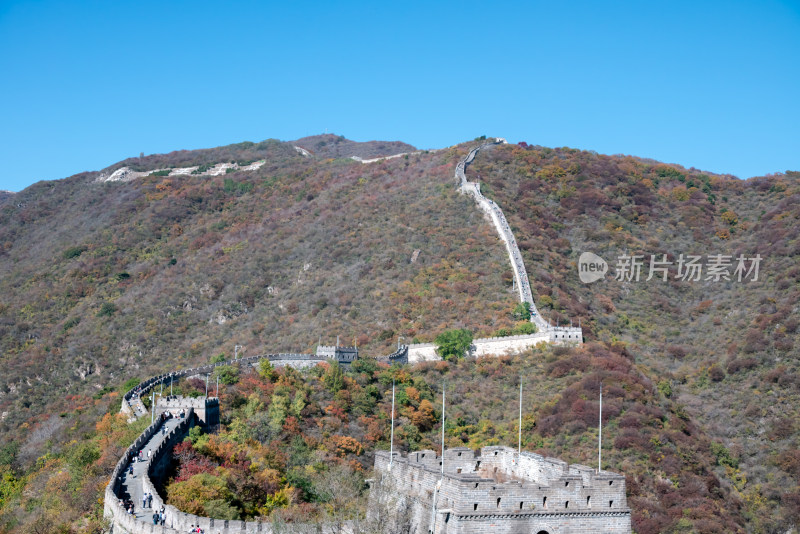 北京，慕田峪长城秋景