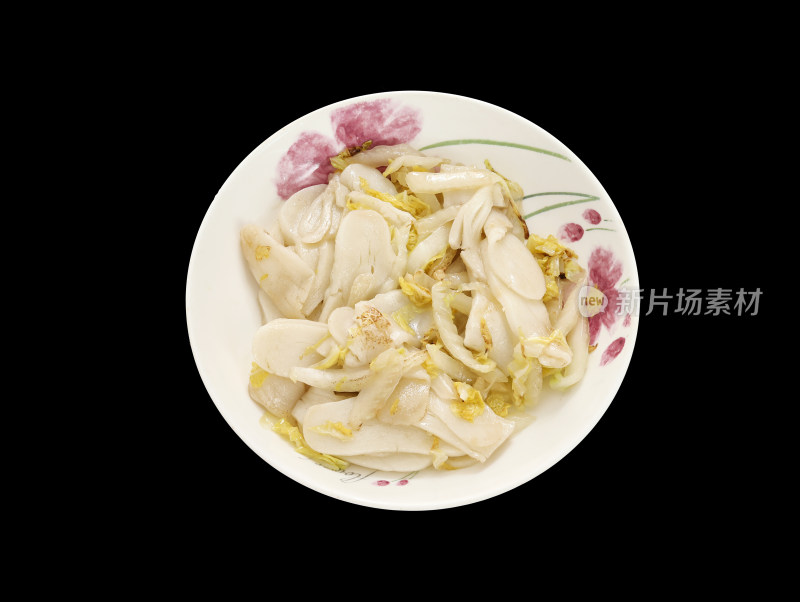 一道温州特色美食家常菜白菜炒年糕