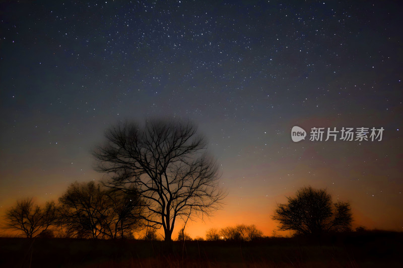 星空背景壁纸夜晚天空