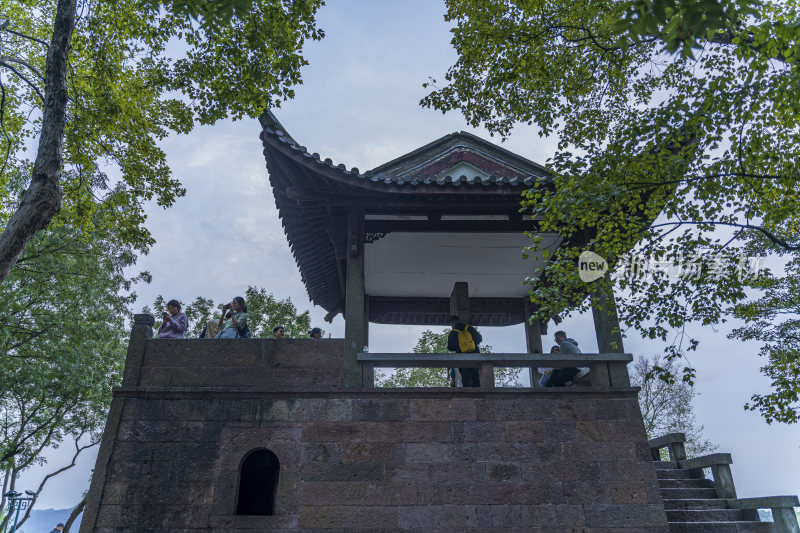 杭州宝石山初阳台钱塘十景之一