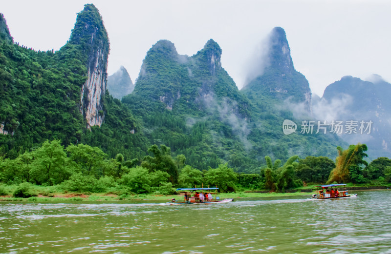 桂林阳朔漓江山水风光