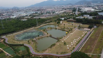 广东东莞：契爷石水库湿地公园露营营地