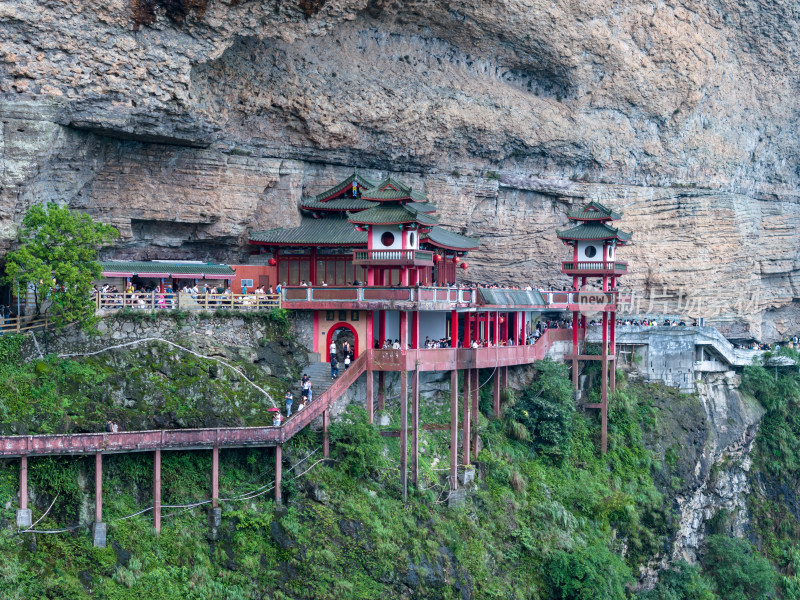 福建漳州灵通山悬空寺