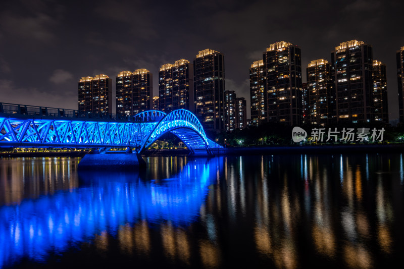 厦门五缘湾公园夜景