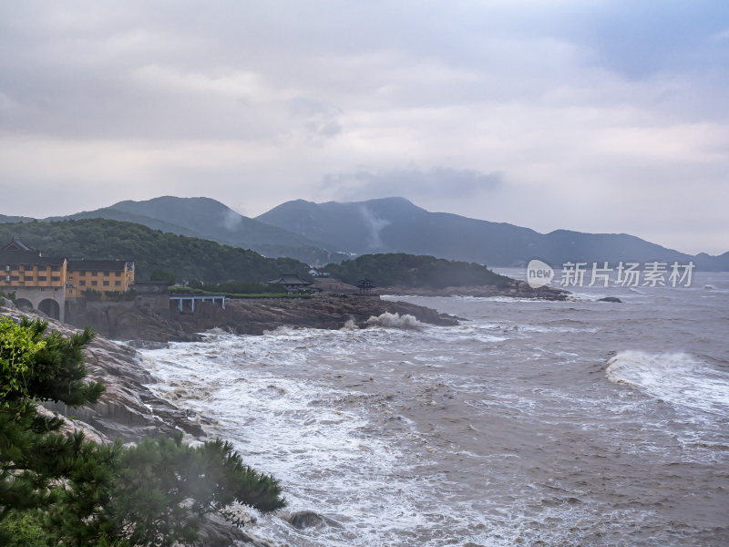 浙江普陀山不肯去观音院