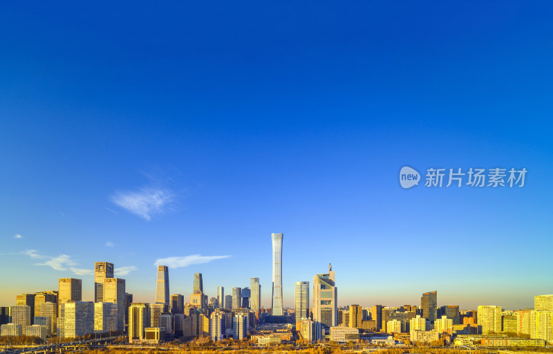 北京国贸城市天际线