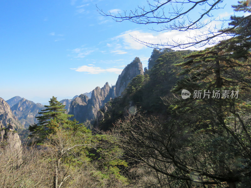 中国安徽黄山旅游风光