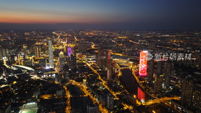 天津城市夜景