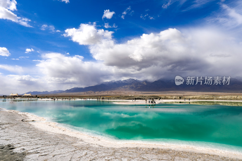 翡翠湖天空之镜自然景观