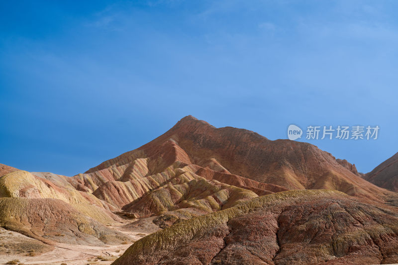 甘肃张掖七彩丹霞风景