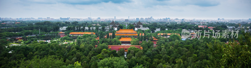 在中轴线上-北京景山公园