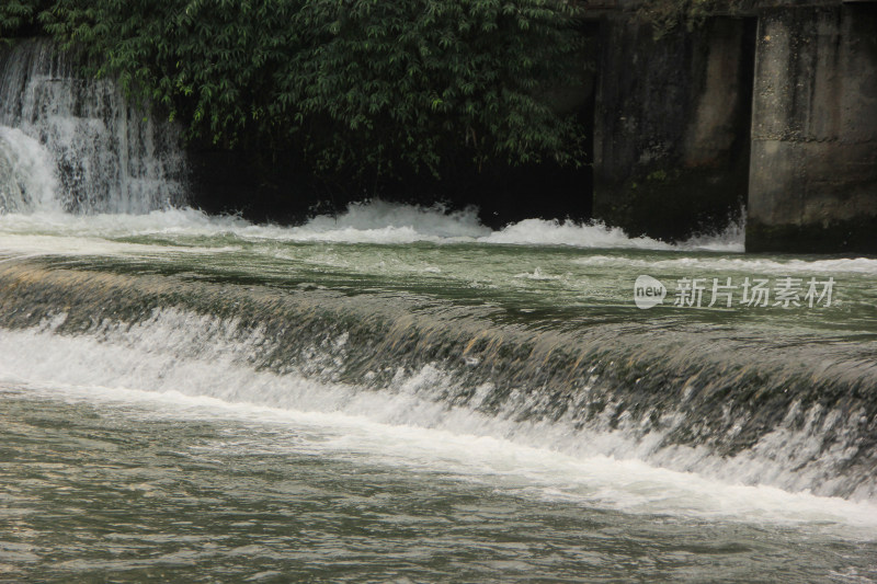 河水湖面风光背景